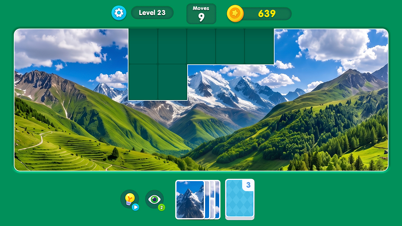 Jigsaw Сard Solitaire — screenshot 4