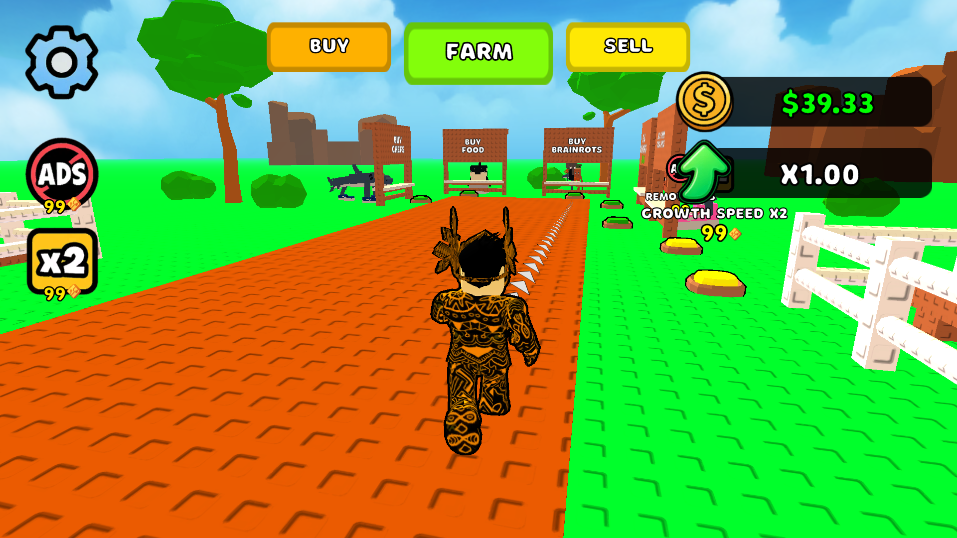 Obby: Brainrot Farm! Evolution 3D +1 Tycoon RNG — screenshot 9