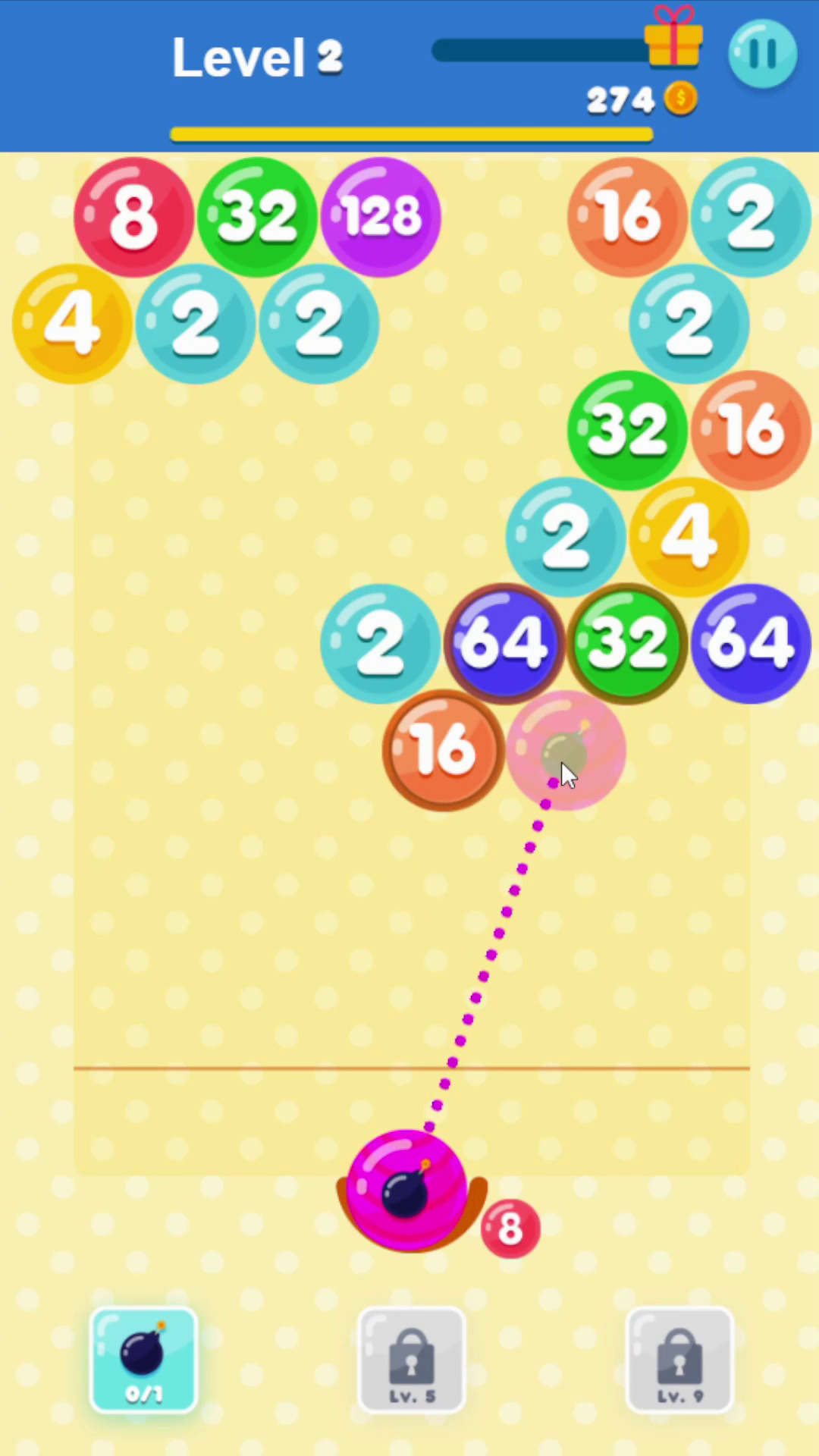 Shoot Ball 2048 screenshot 4