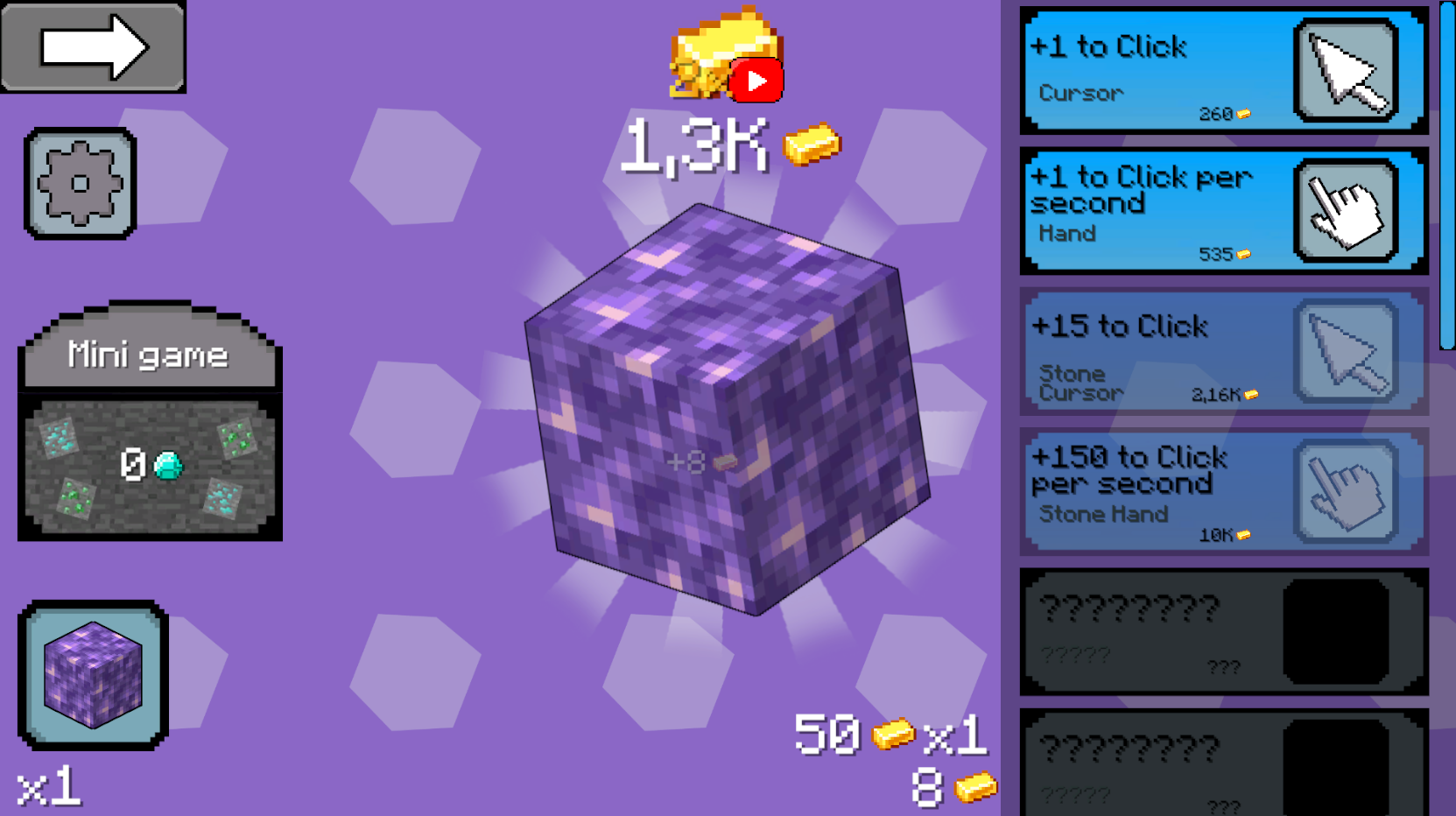 Mine Clicker | Reach the Diamond — screenshot 6