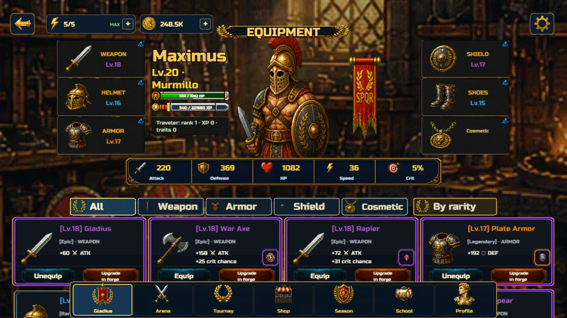 Gladius: School of Champions — screenshot 9