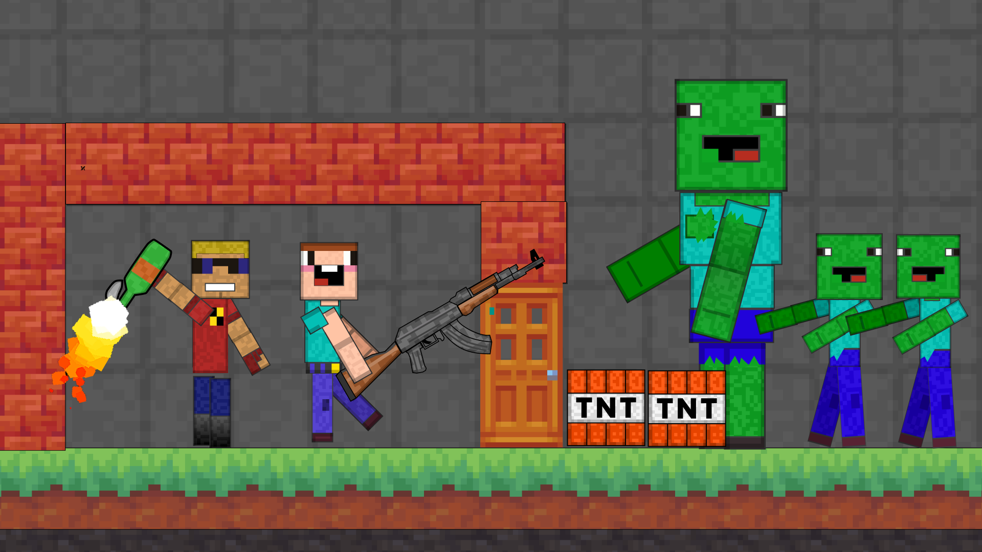 Noob Playground War Mod screenshot