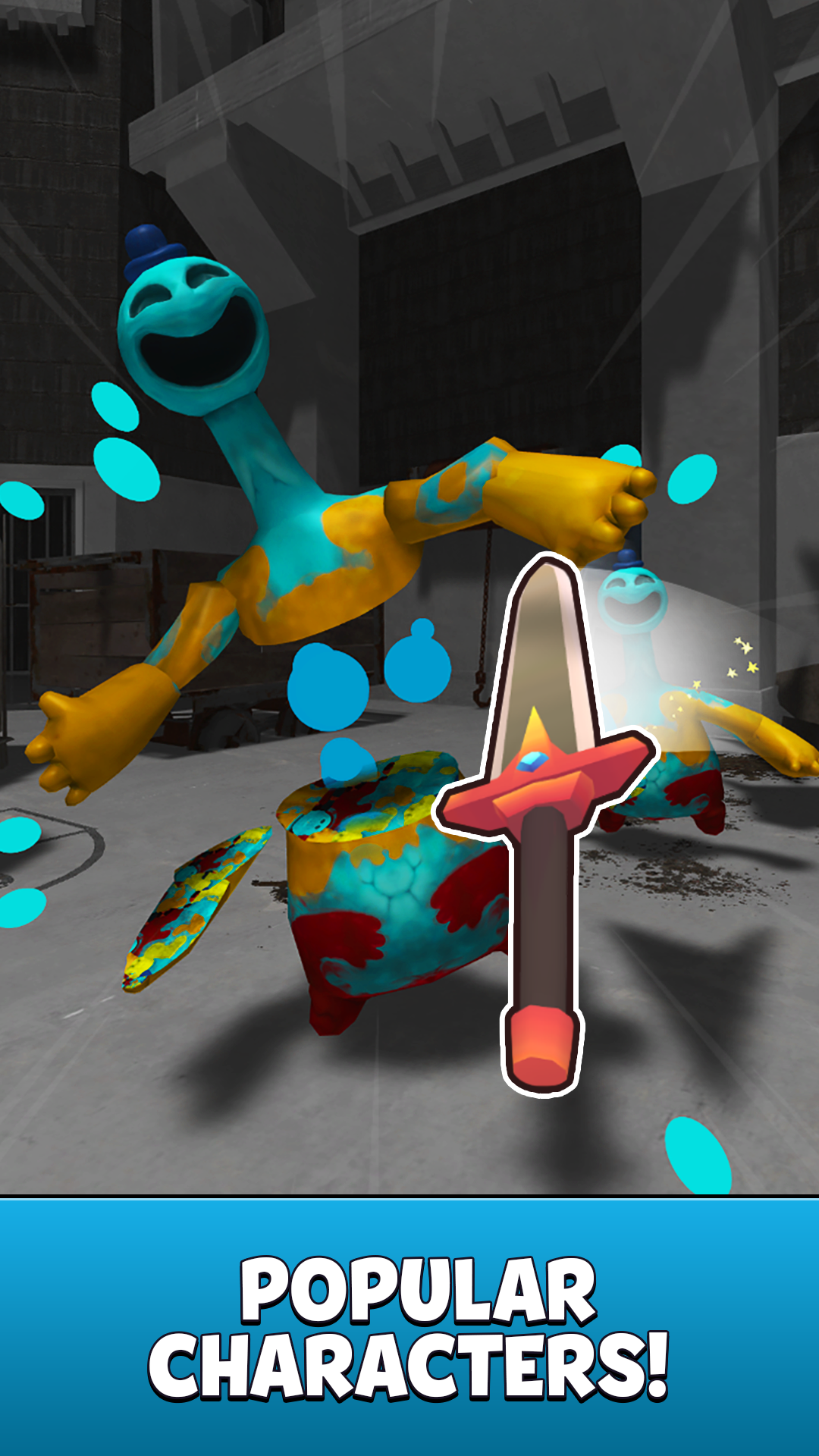 Rooms of Fear! Cut Poppy Monsters with the Sword! screenshot 6