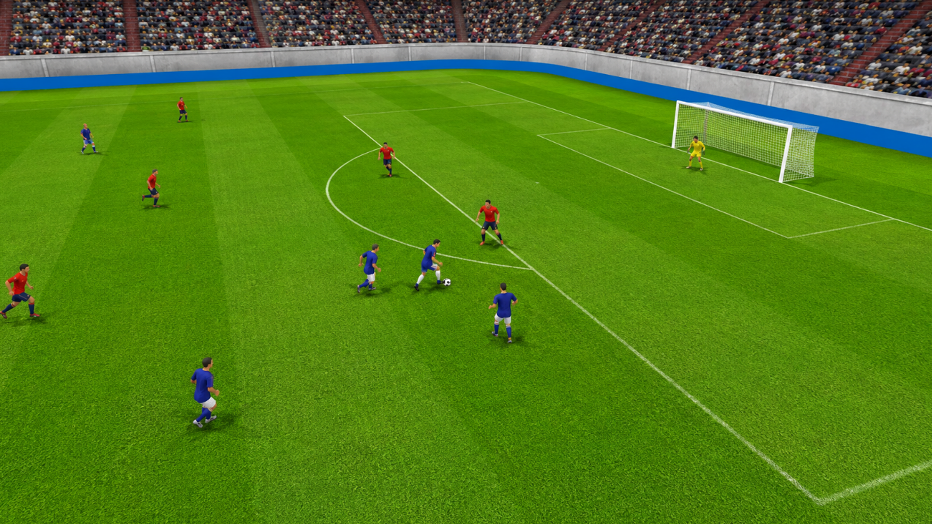 Soccer Aiming Simulator in 3D — screenshot 1