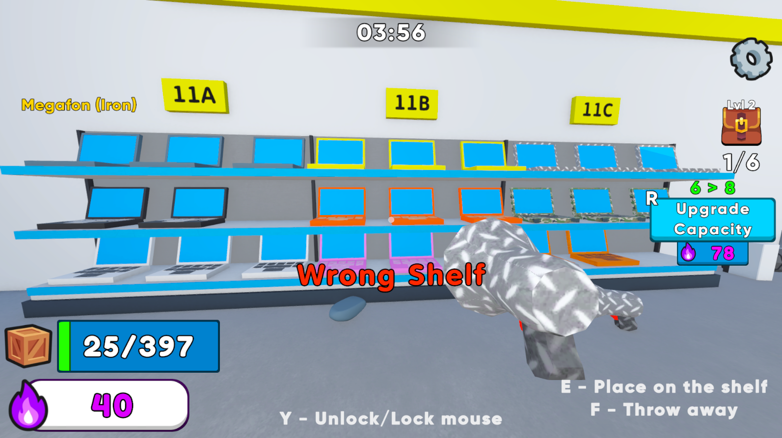 Clean Up the Electronics Store! — screenshot 3