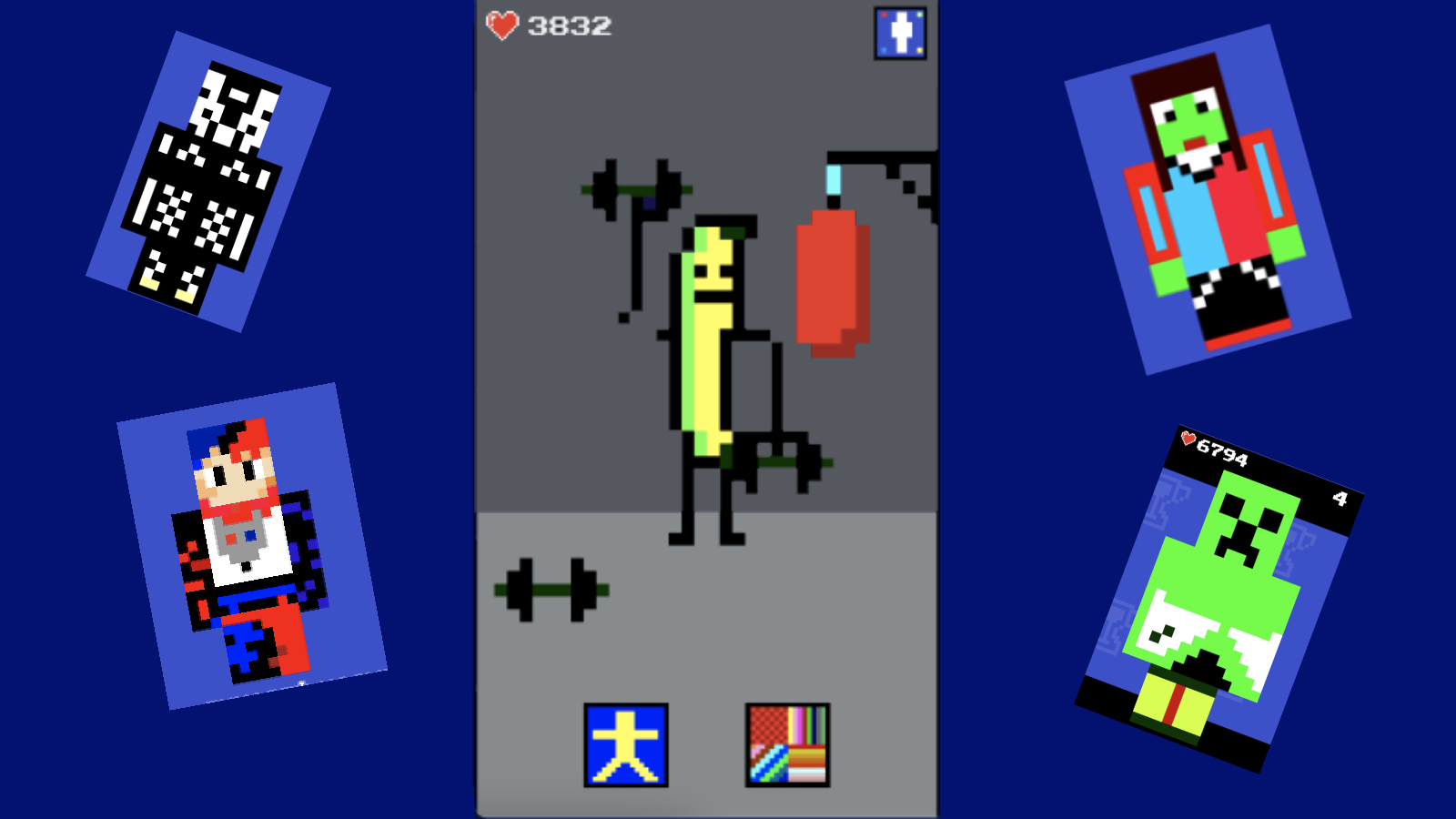 Make a skin screenshot