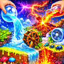 Infinite Sandbox: World of Living Reactions