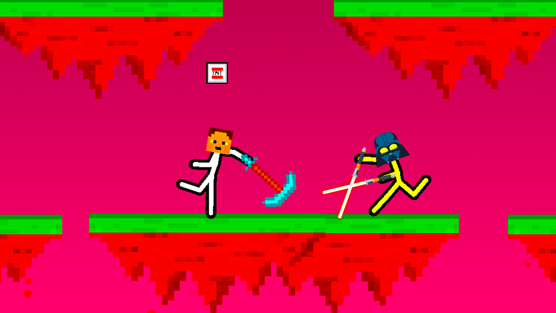 Battle of the red and blue agents screenshot