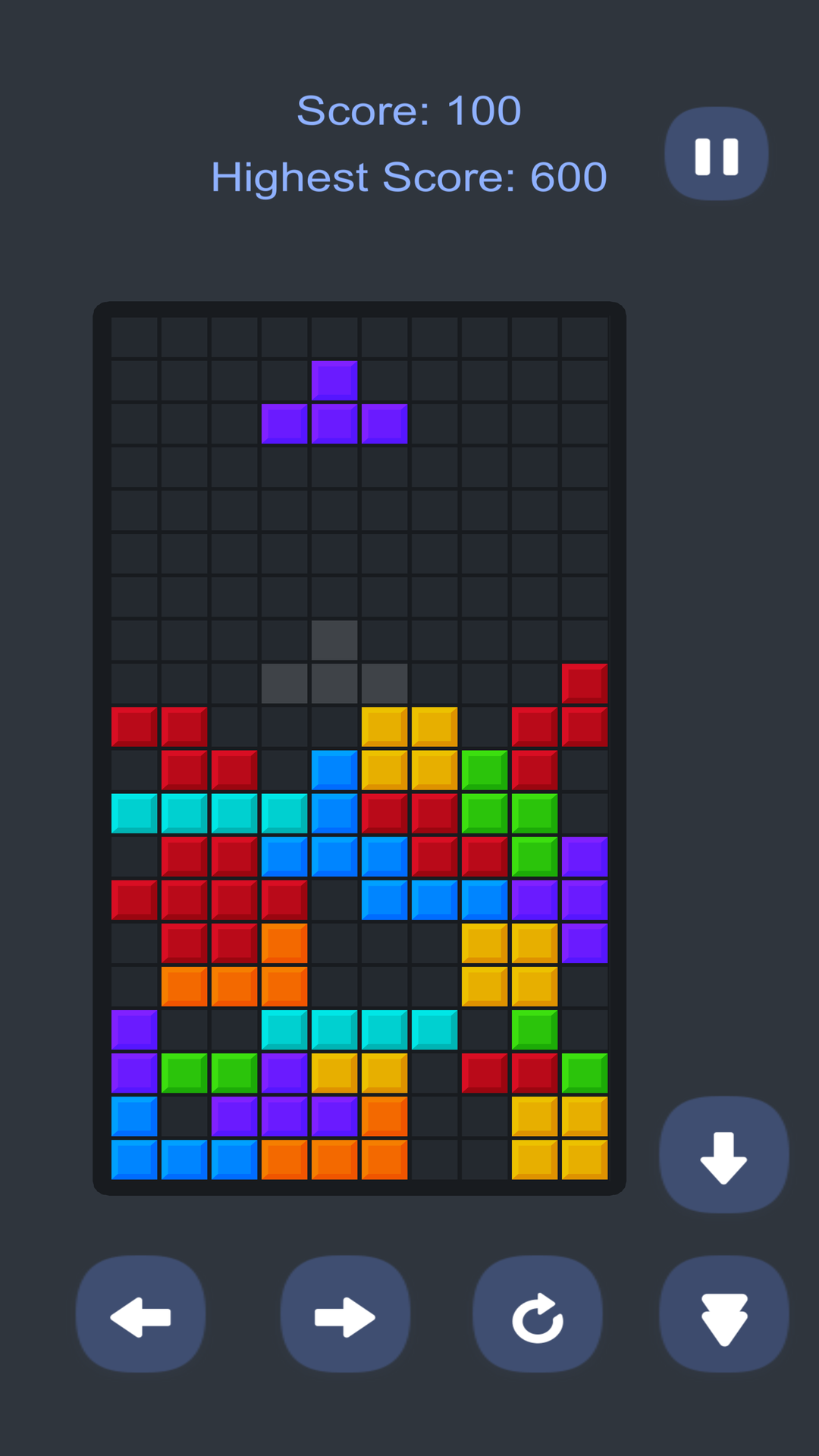 Classic Tretris: Falling Blocks Puzzle screenshot 3