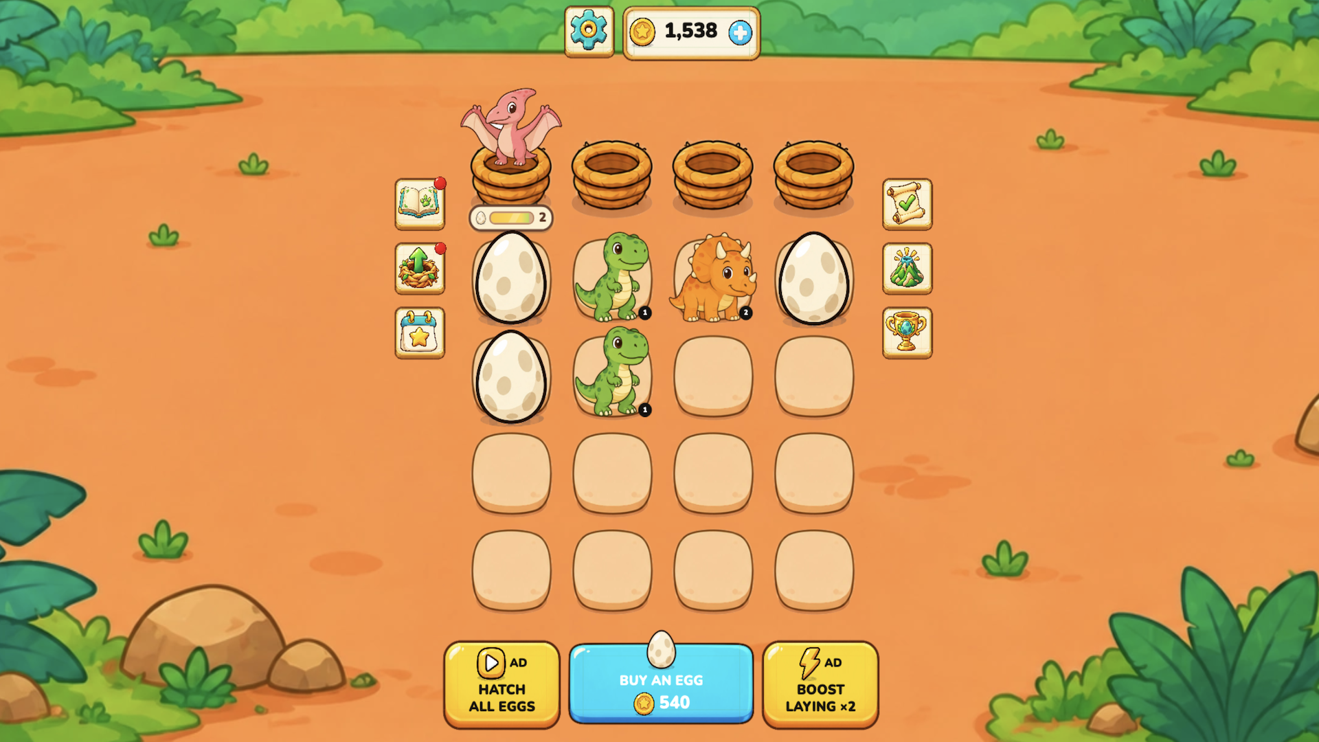 Dino Nest: Dinosaur Merge screenshot 3