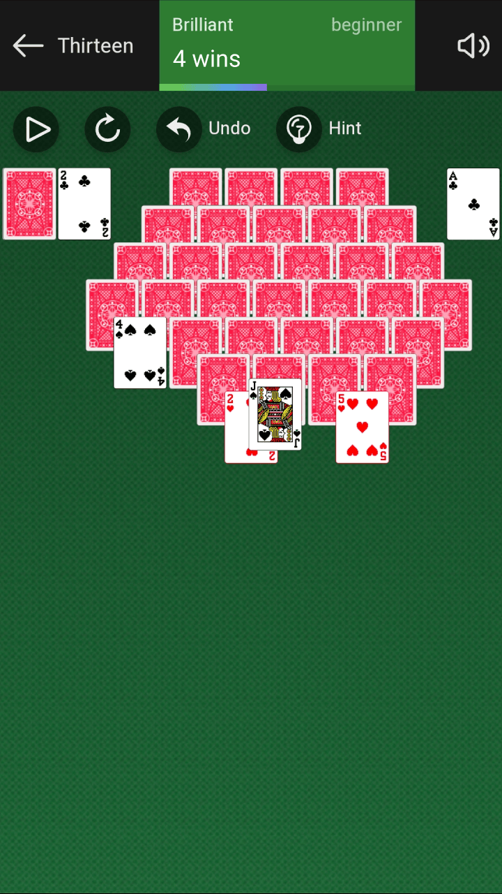 Thirteen Solitaire screenshot 11
