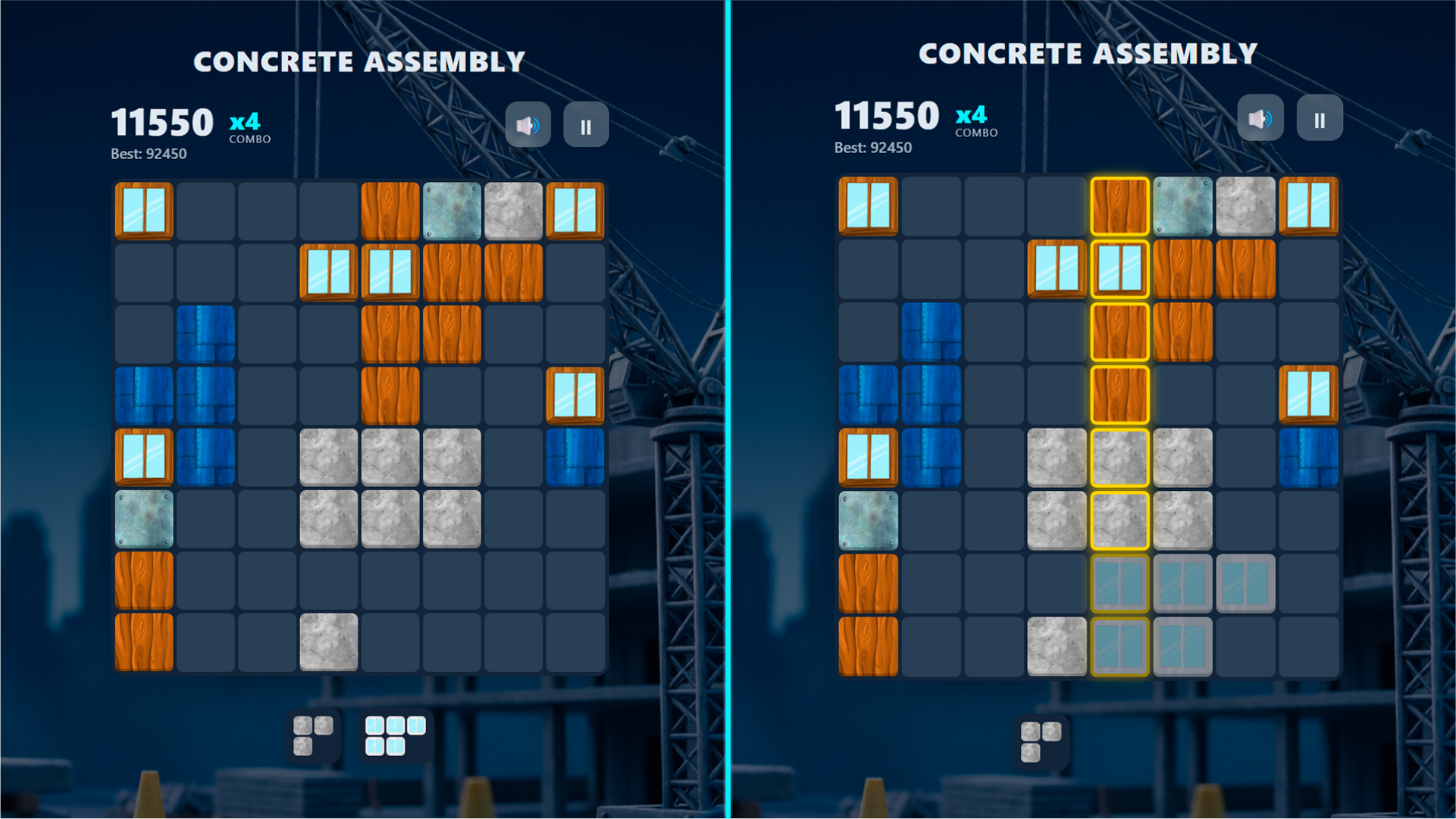 Concrete assembly — screenshot 1