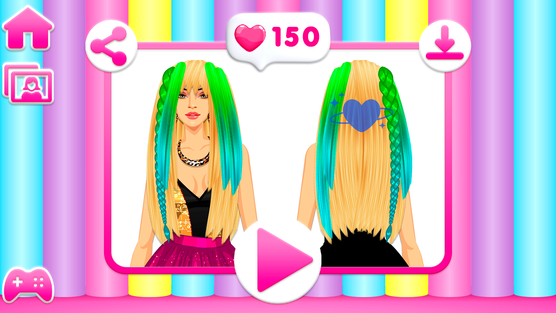 Hairstylist: Girl Hair Salon screenshot