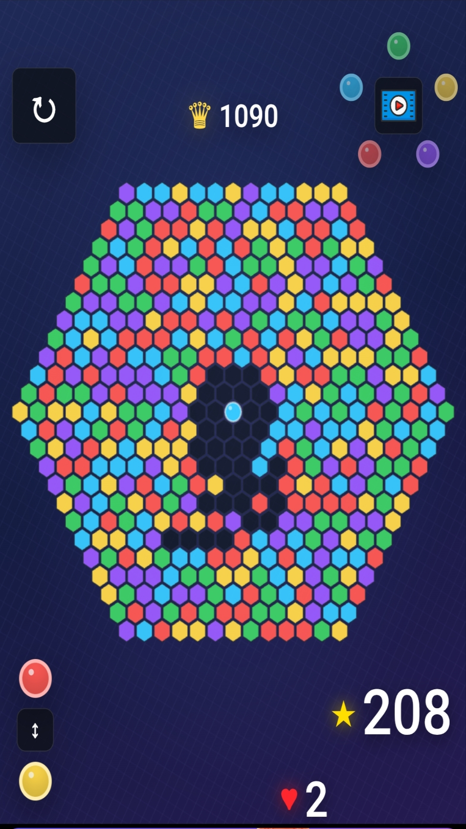 HIT the balls honeycomb screenshot 4