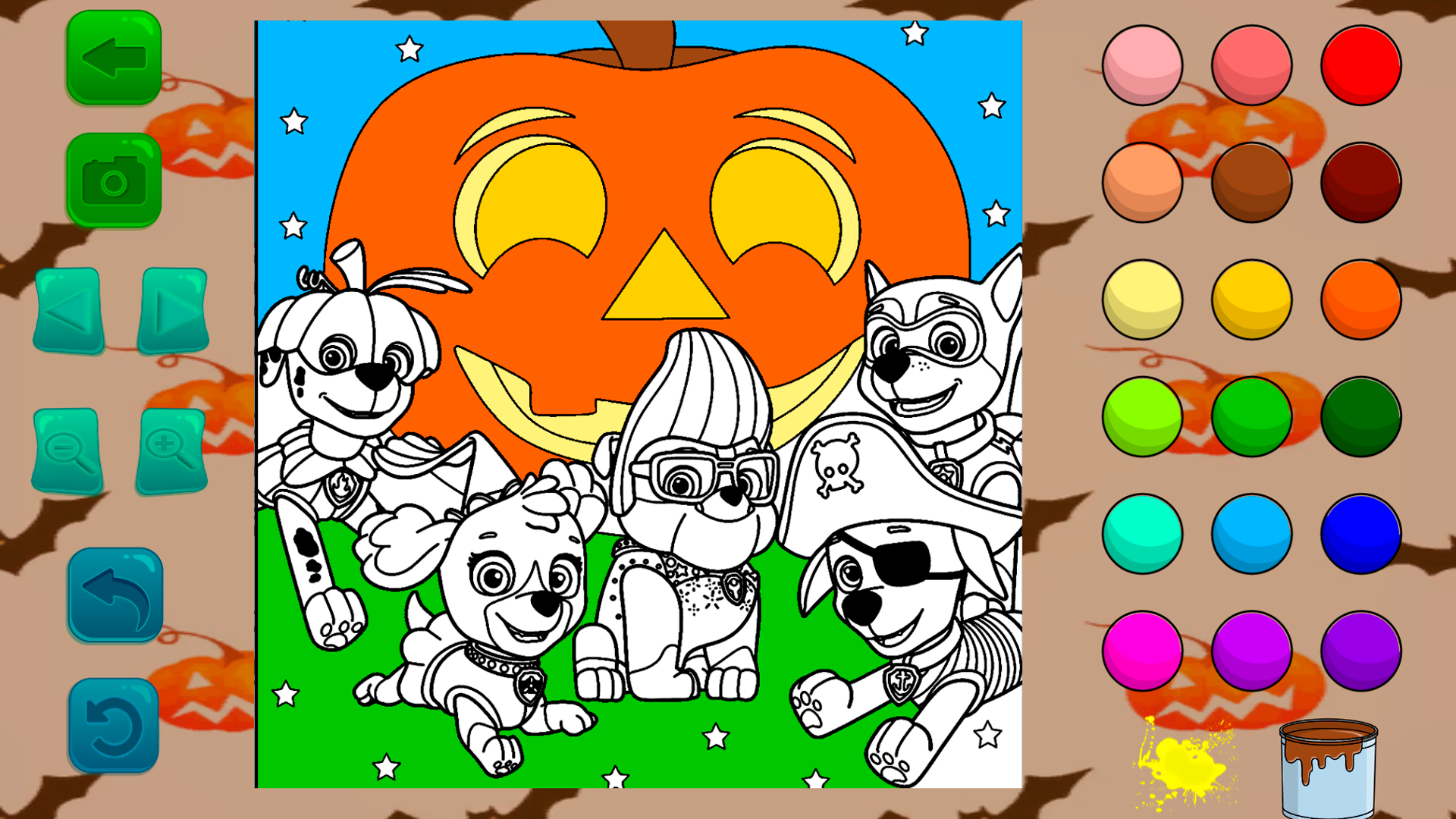 Halloween Coloring ASMR screenshot