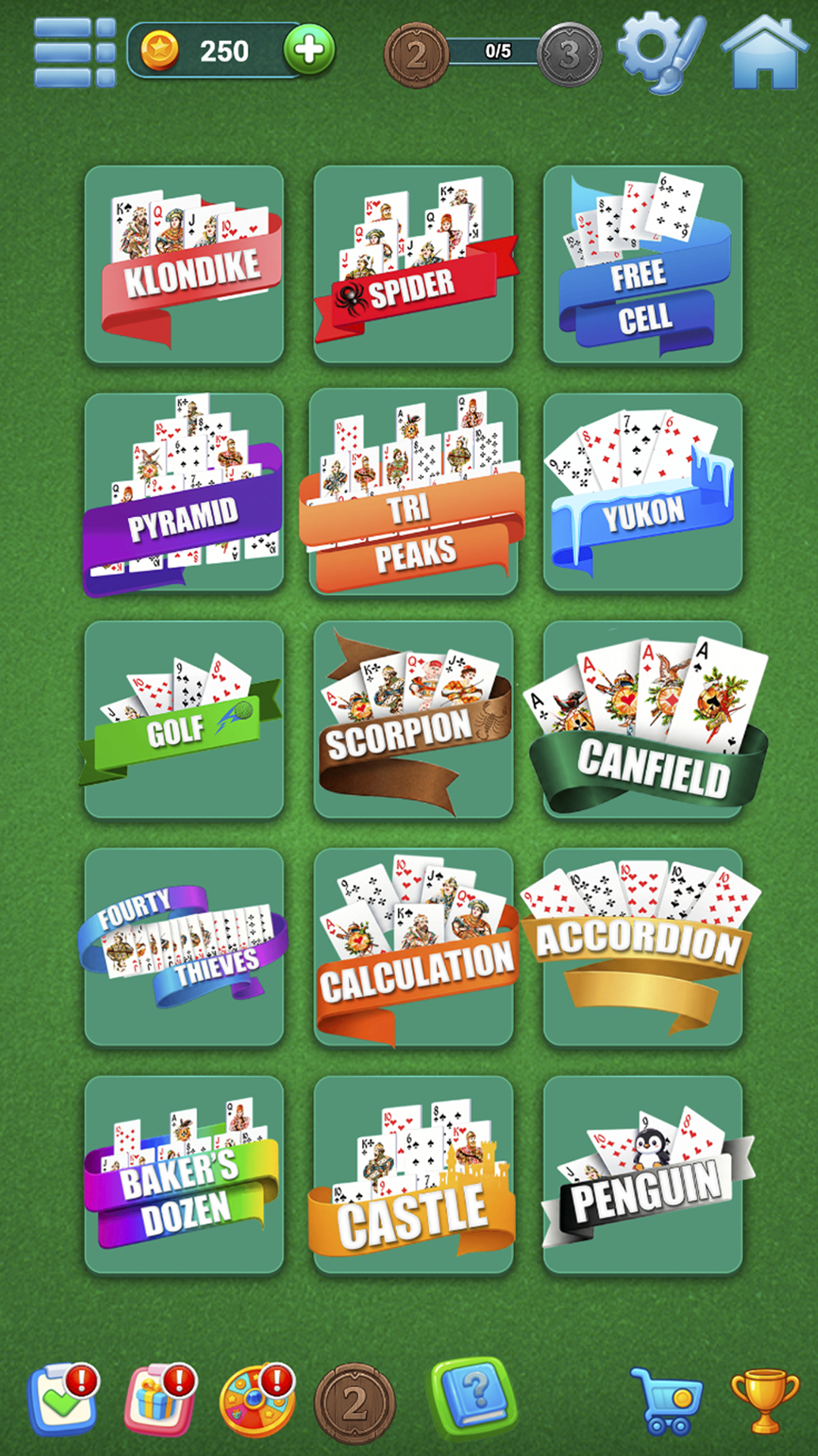 Online Solitaire Collection screenshot 12