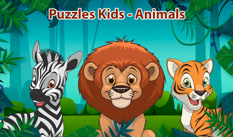 Puzzles Kids - Animals game cover