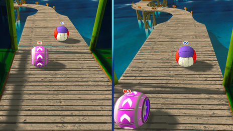 Rolling Balls Sea Race — скриншот 2