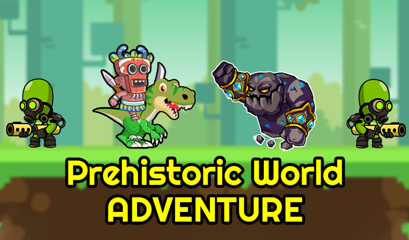 Prehistoric World Adventure game cover