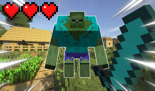 Noob vs Monsters: MINE 3D  loading=