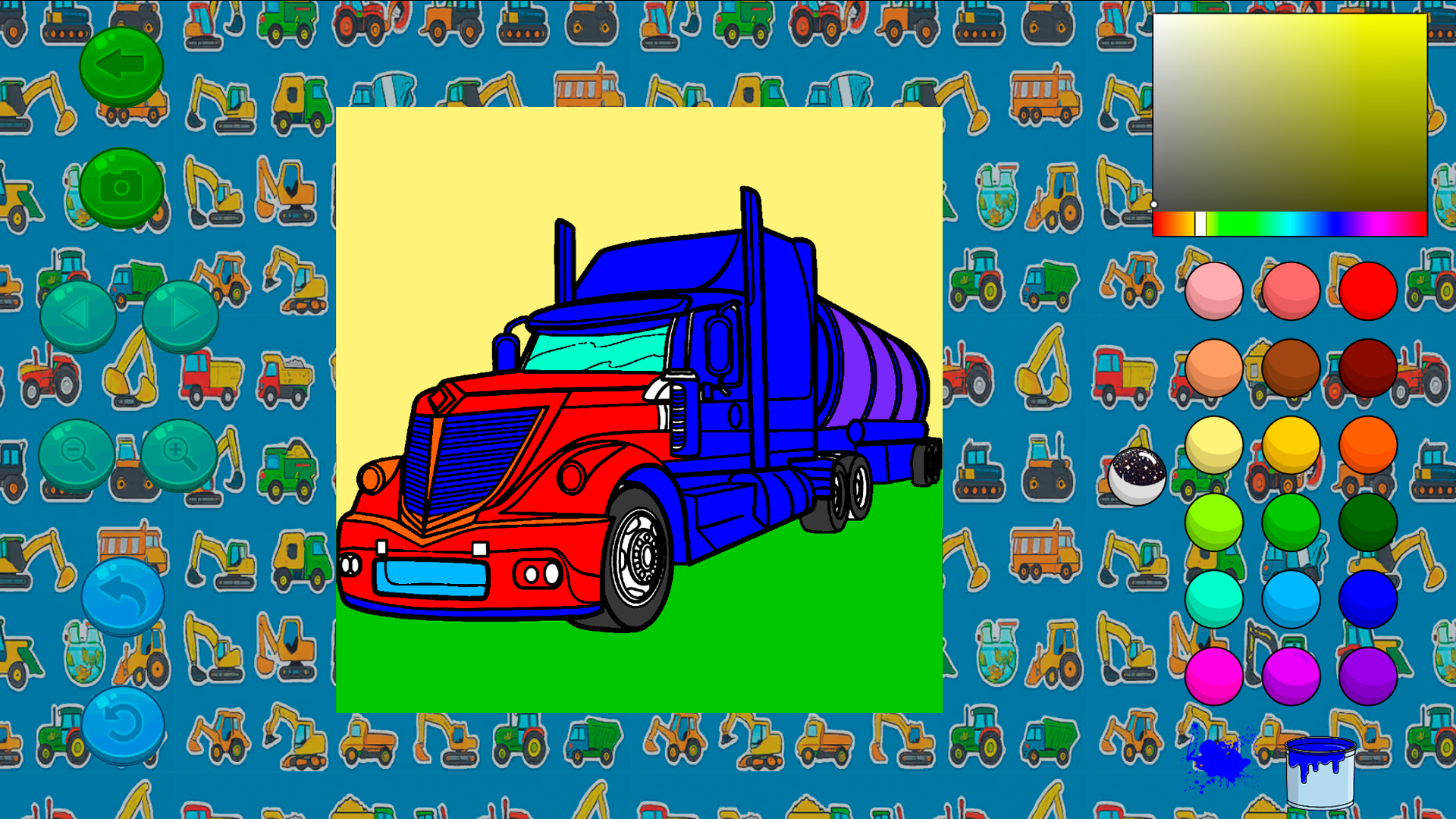 Trucks Coloring Book for Kids screenshot