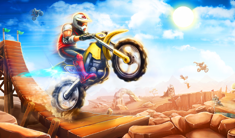 Dirt Bike Stunt: Motorcycle Extreme game cover