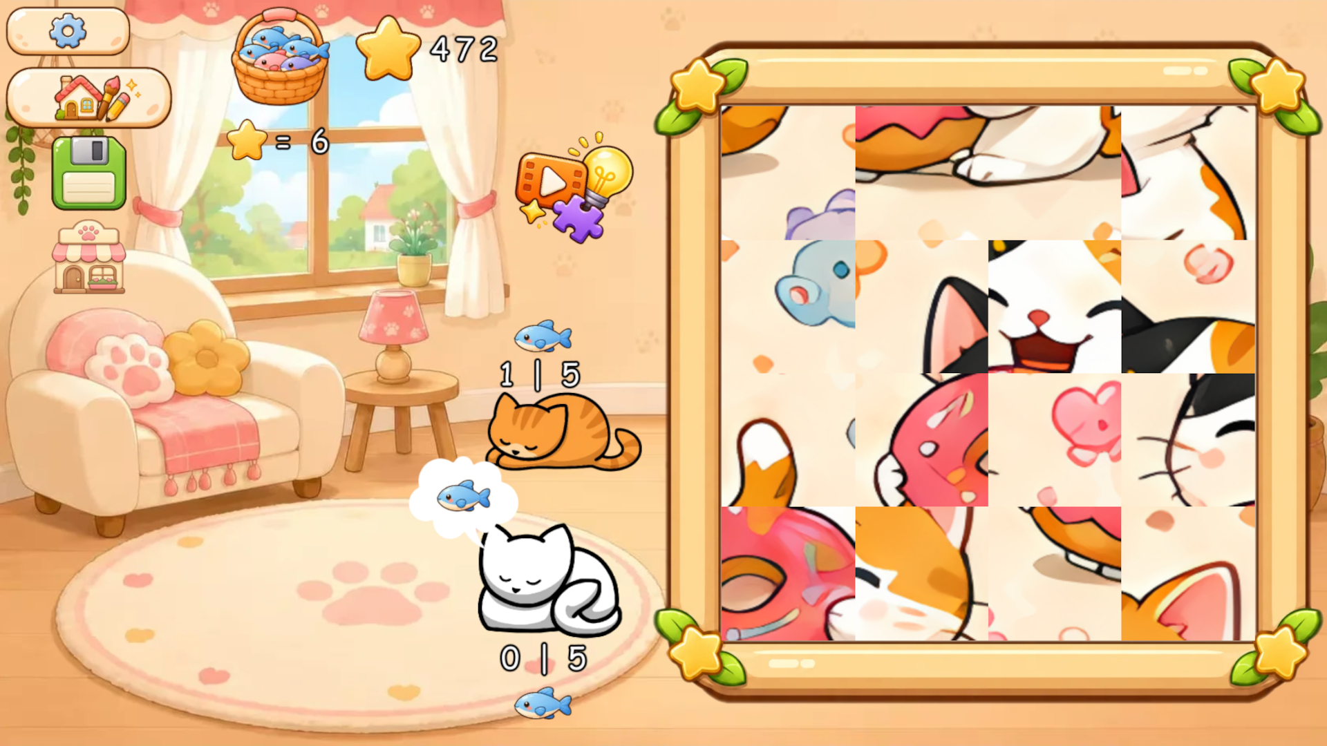 Котики и пазлы — screenshot 5