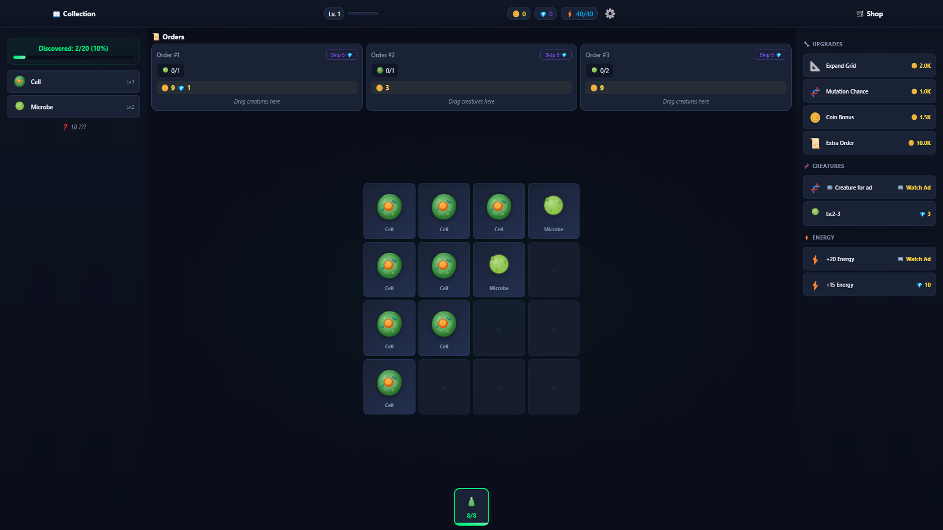 Mutagen Creature Lab — screenshot 2