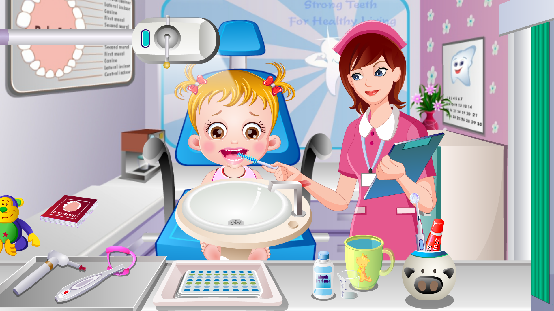 Baby Hazel Series - Dental Care — скриншот 3