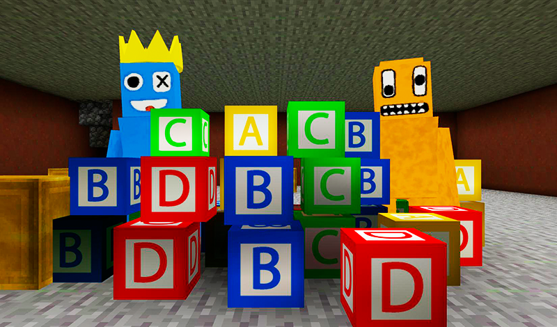 Rainbow Friends and lost Cubes game cover