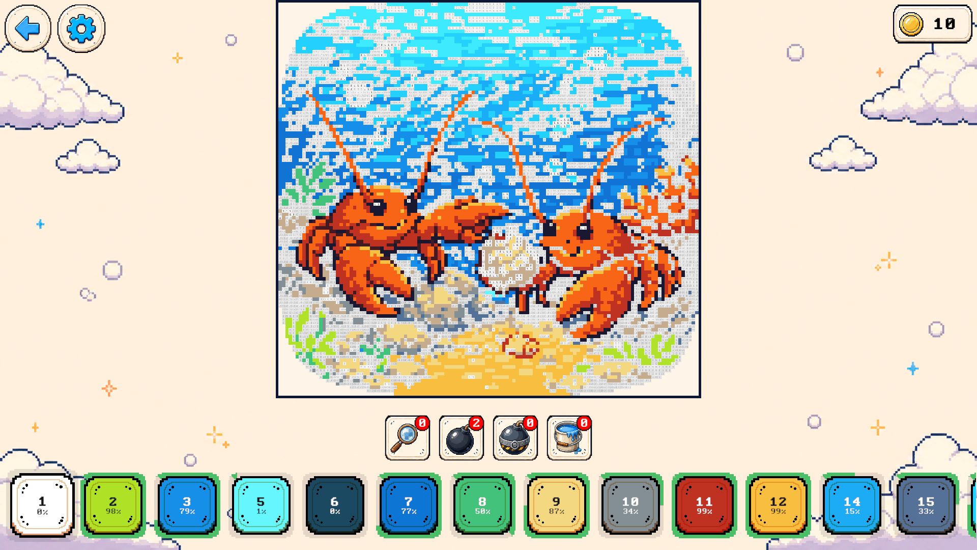 Pixel Coloring: Cozy Collection screenshot 2