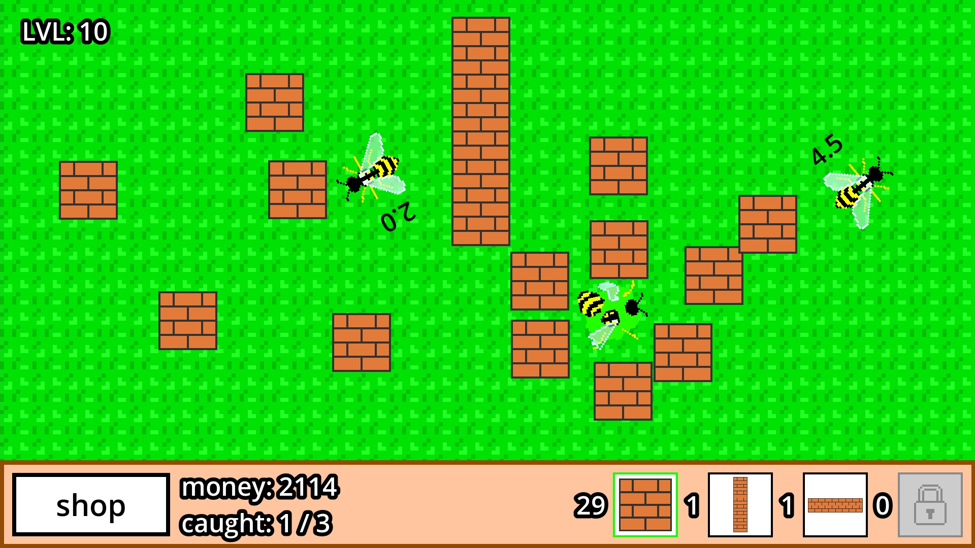 Surround the wasp — screenshot 1