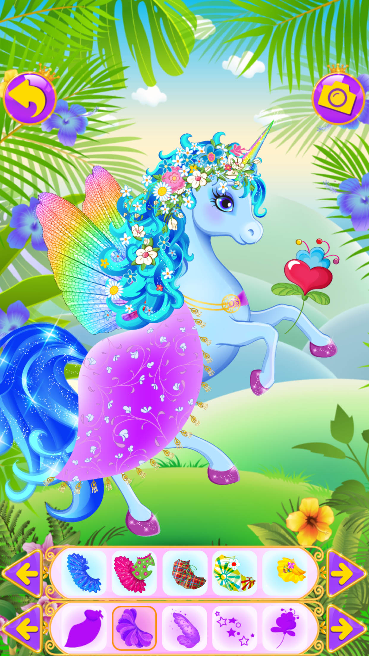 Unicorn Dress Up Games screenshot 7