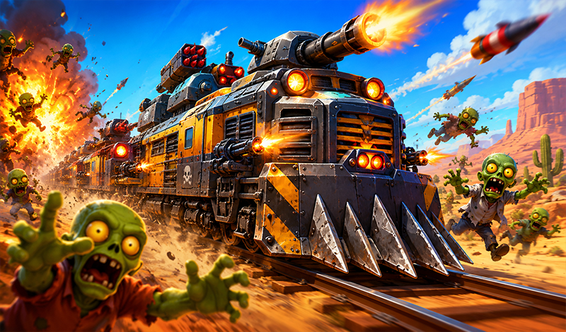 Defence Train game cover