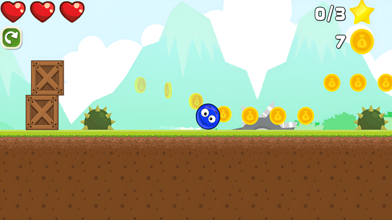Ball: Adventure in the woods screenshot