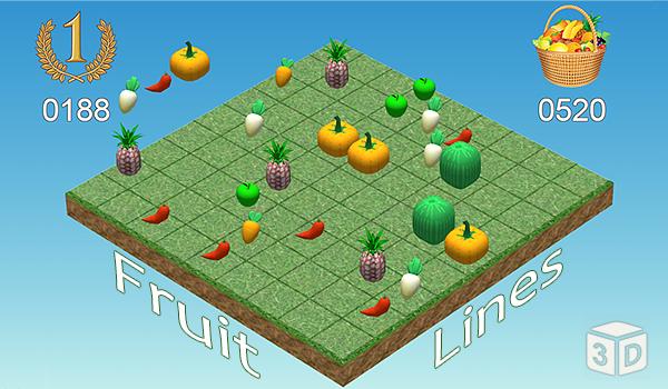 Fruit and Vegetable Tiles game cover