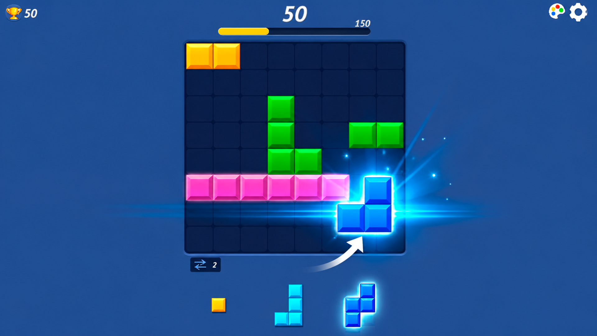 BLOCKY BLAST puzzle — screenshot 7