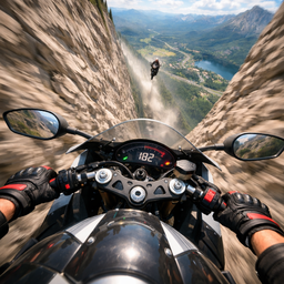 Смертельный спуск - Мотогонки