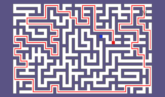 Path in the Labyrinth