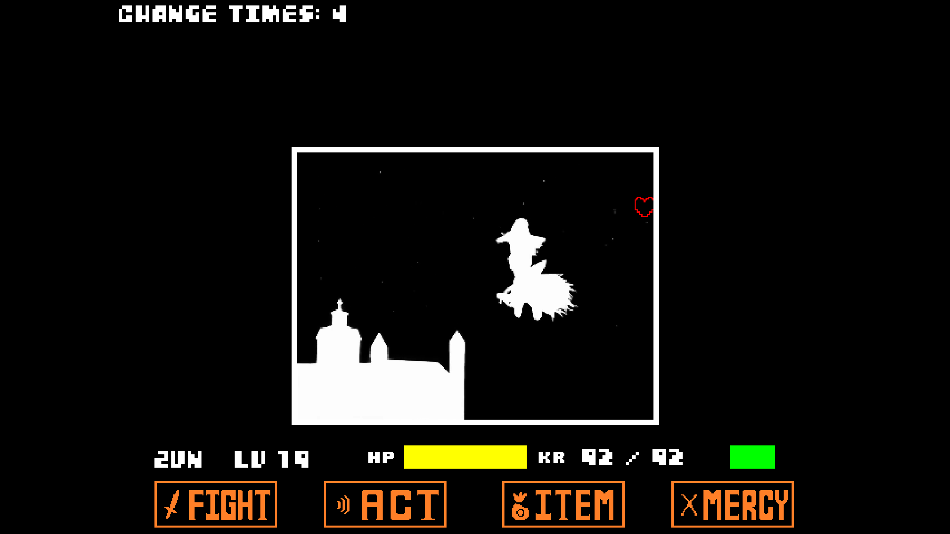 Bad Apple!! Undertale Fight — screenshot 3