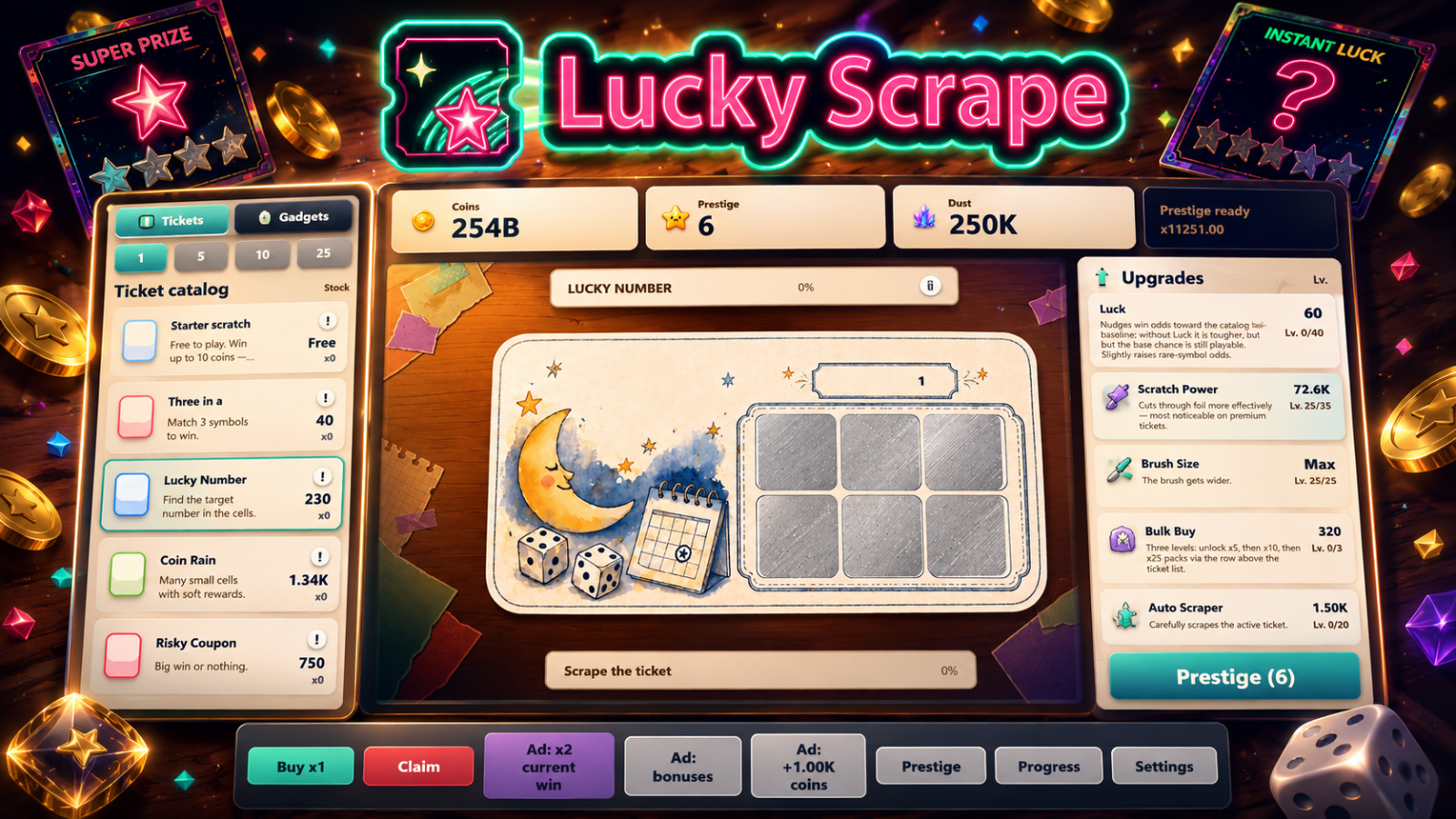 Lucky Scrape — screenshot 1
