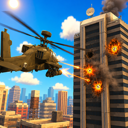Боевой вертолёт 3D: Атака в пустыне