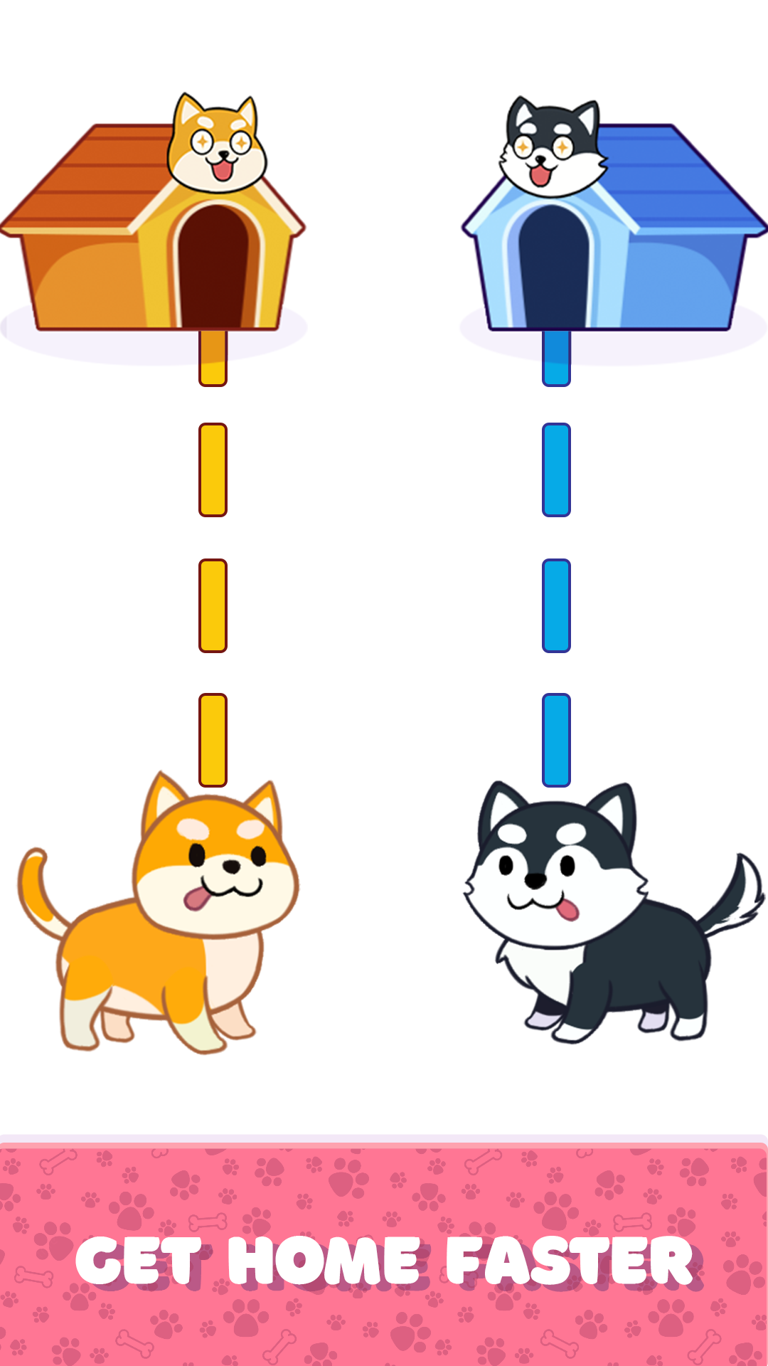 Save the Dog: Draw path to home screenshot 3