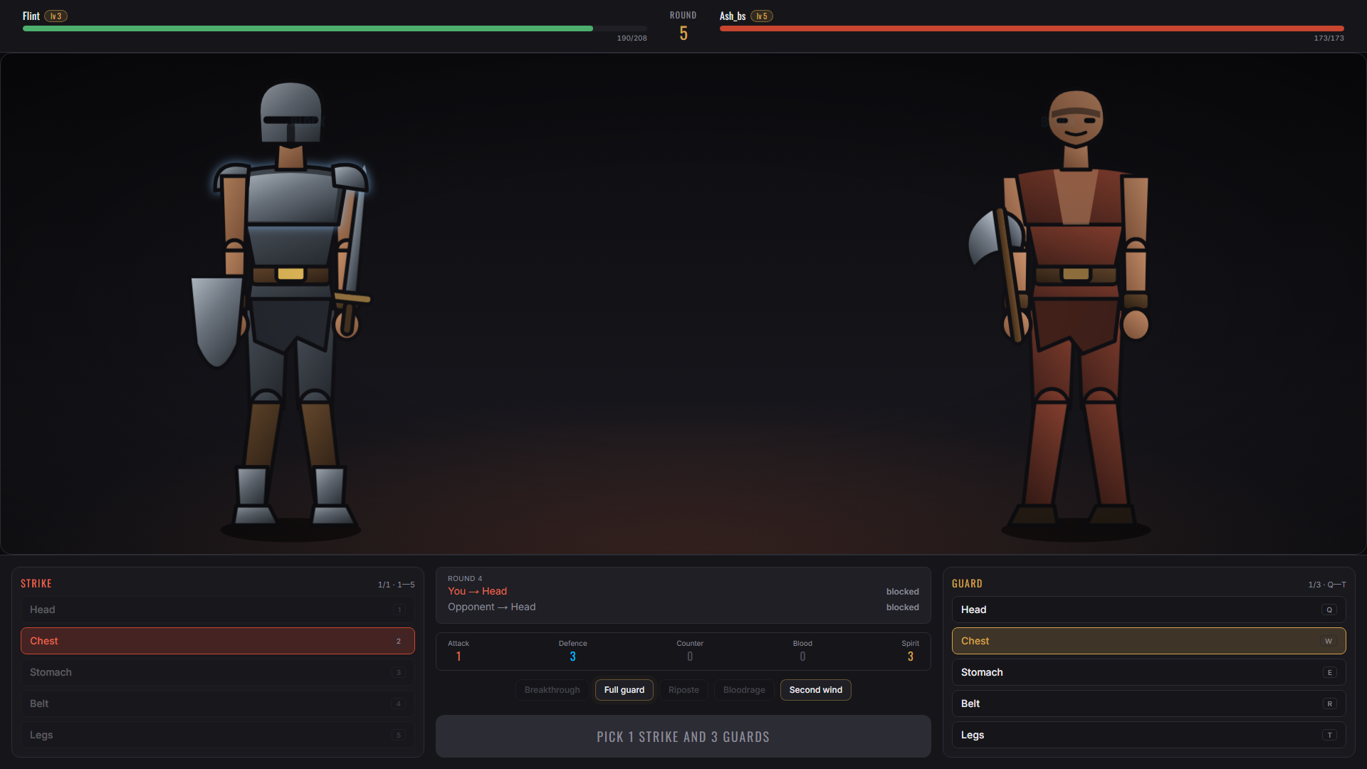 Blind Strike — screenshot 2