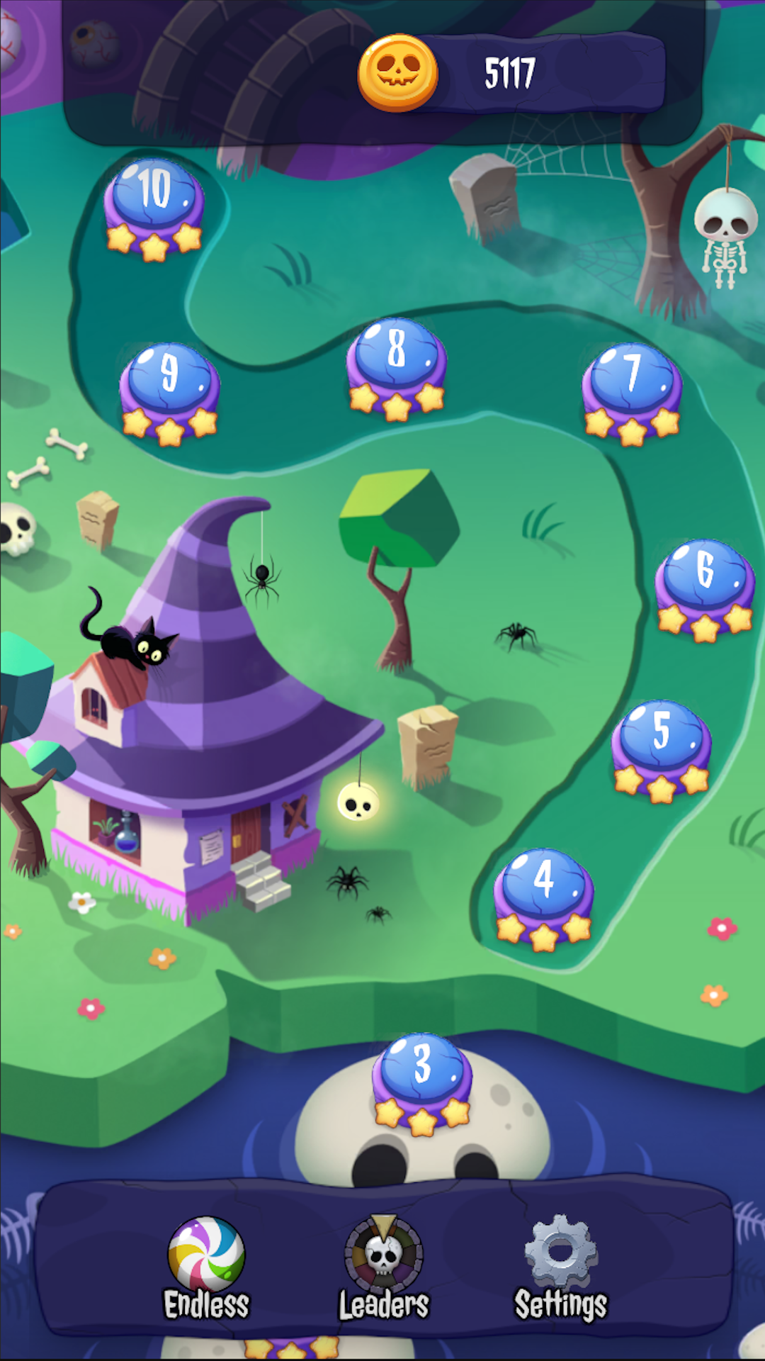 Scary Balls - All in a Row screenshot 6