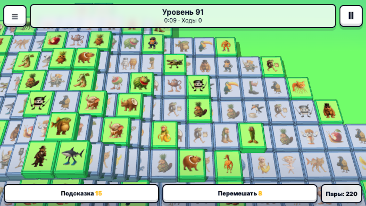 Брейнрот Маджонг — screenshot 3