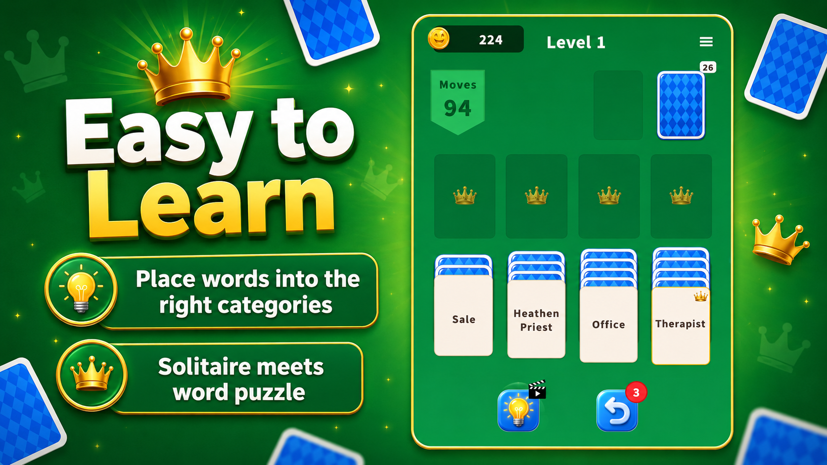 Association Solitaire — screenshot 1