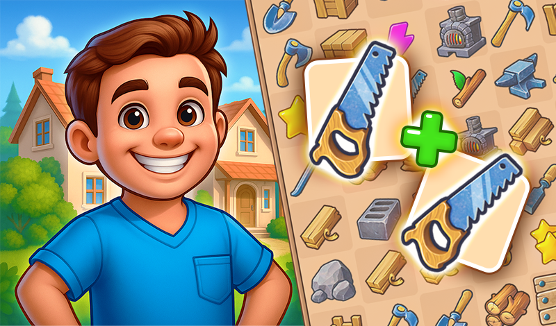 Build a House: Merge game cover