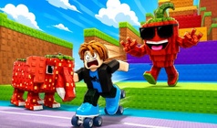 Escape on roller skates: Brainrots