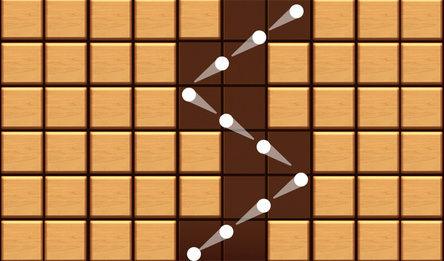 Bälle und Blöcke: Ziele treffen